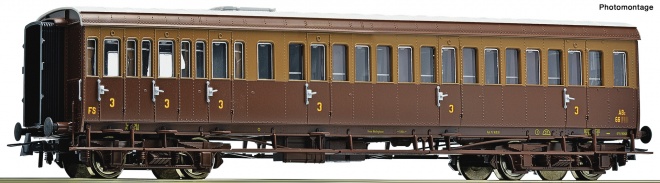 Passenger car Centroporte 3rd class<br /><a href='images/pictures/Roco/Roco-74686.jpg' target='_blank'>Full size image</a>